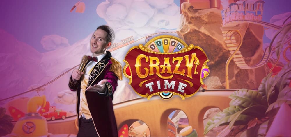 crazy time banner