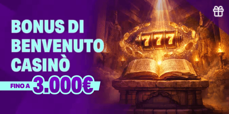 Pagina bonus benvenuto Sportium Casino